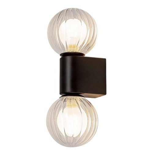 Rábalux , 75022 , Colzar , Wall lights , matte black , IP44 , G9