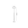 Rábalux , 70110 , LiTrack Pend.04W , Tracklight pendants , black , IP20 , 3000