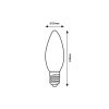 Rábalux , 79002 , SMD-LED , Smart bulbs , white , IP20 , E14 , 2700-6500
