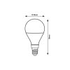 Rábalux , 79003 , SMD-LED , Smart bulbs , white , IP20 , E14 , 2700-6500