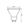 Rábalux , 79004 , SMD-LED , Smart bulbs , white , IP20 , GU10 , 2700-6500