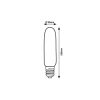 Rábalux , 79005 , Filament-LED , LED Filament bulbs , transparent , IP20 , E27 , 4000