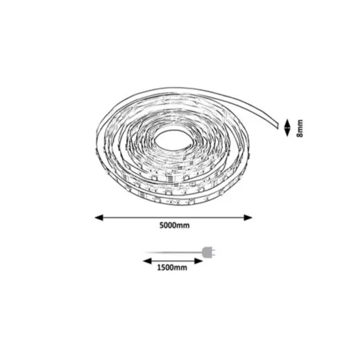 Rábalux , 79025 , LED Strip , LED strip lights , white , IP20 , 4000