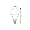 Rábalux , 79067 , SMD-LED , LED bulbs , white , IP20 , E14 , 4000