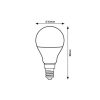 Rábalux , 79072 , SMD-LED , LED bulbs , white , IP20 , E14 , 4000