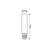 Rábalux , 79078 , Filament-LED , LED Filament bulbs , amber , IP20 , E27 , 1800