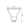 Rábalux , 79080 , SMD-LED , LED bulbs , white , IP20 , GU10 , 4000
