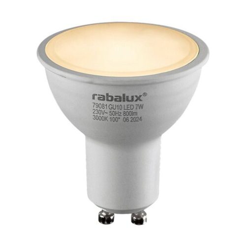 Rábalux , 79081 , SMD-LED , LED bulbs , white , IP20 , GU10 , 3000