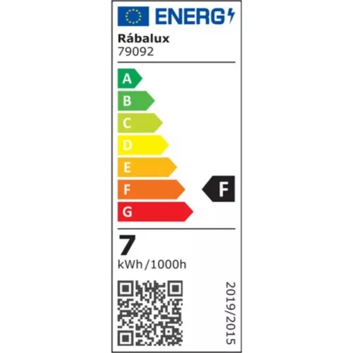 Rábalux , 79092 , SMD-LED , LED bulbs , milky , IP20 , E27 , 4000