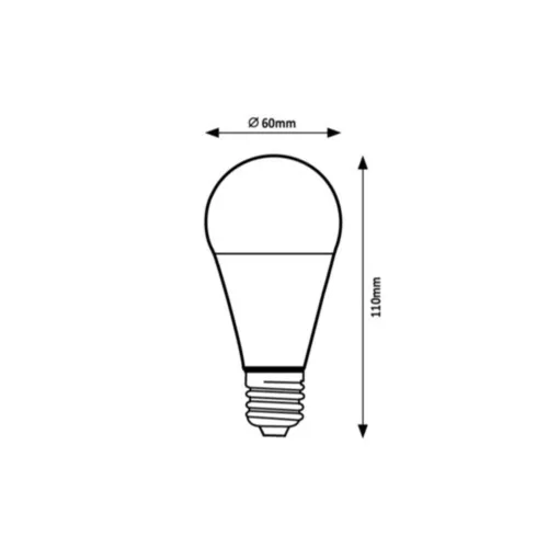 Rábalux , 79092 , SMD-LED , LED bulbs , milky , IP20 , E27 , 4000