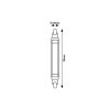 Rábalux , 79101 , SMD-LED , LED bulbs , white , IP20 , R7s , 2700