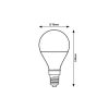 Rábalux , 79109 , SMD-LED , LED bulbs , white , IP20 , E27 , 3000