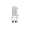 Rábalux , 79120 , SMD-LED , LED bulbs , transparent , IP20 , G9 , 4000