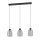 EGLO, 901121, MOLOCHIO-Z, pendant, 2700 K 6500 K, LED, 3X3.7W, Dimmable, IP20, black-transparent