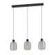 EGLO, 901121, MOLOCHIO-Z, pendant, 2700 K 6500 K, LED, 3X3.7W, Dimmable, IP20, black-transparent