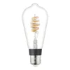 EGLO, 110272, LED light source, 3000 K, E27, 1X4.9W, Dimmable, IP20, transparent