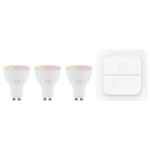 EGLO, 110313, LED bulb, 2700 K to 6500 K, GU10, 3x4.9W, Dimmable, opal