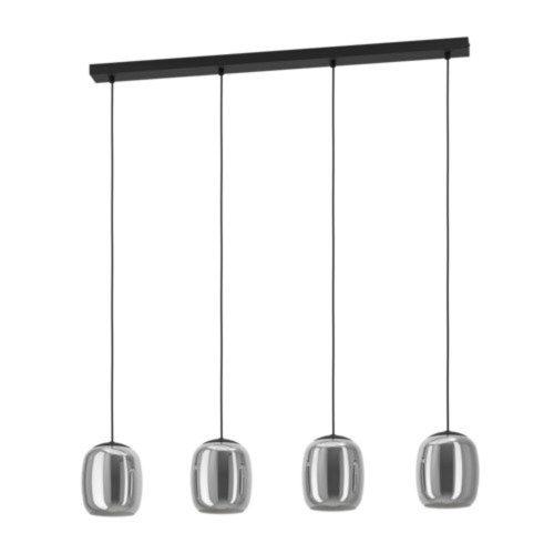 EGLO, 901193, CIAMPINO, pendant, E27, 4X28W, IP20, gray