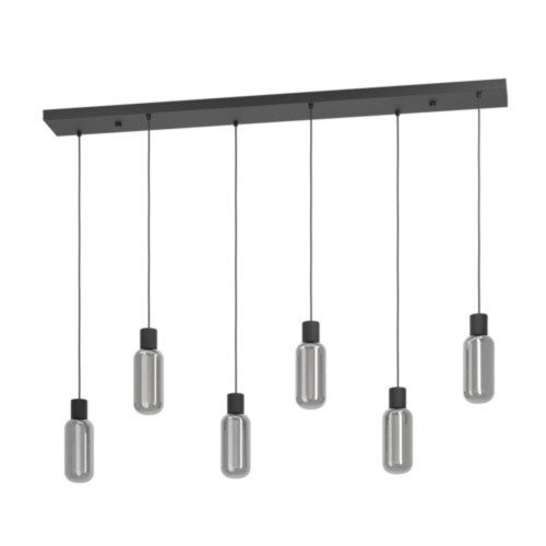EGLO, 901006, MAIONE, pendant, E27, 6X4W, IP20, gray