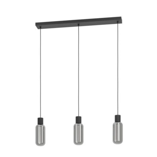 EGLO, 901005, MAIONE, pendant, E27, 3X4W, IP20, gray