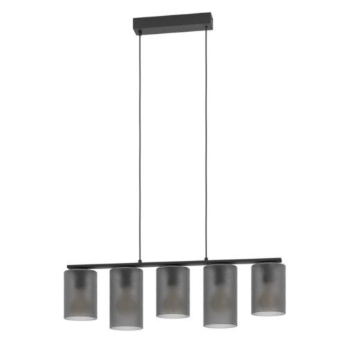 EGLO, 901163, COLOMERA, pendant, E27, 5X40W, IP20, matte gray