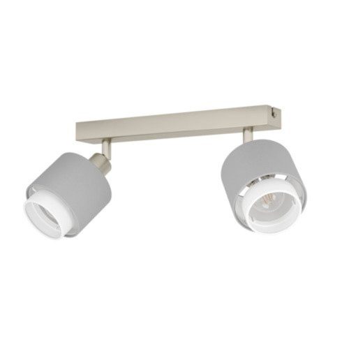 EGLO 901046 BELLIZZI spot light E14 2X7.5W IP20 gray white