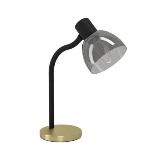 EGLO, 901062, MACERE, table lamp, E14, 1X25W, IP20, black-transparent