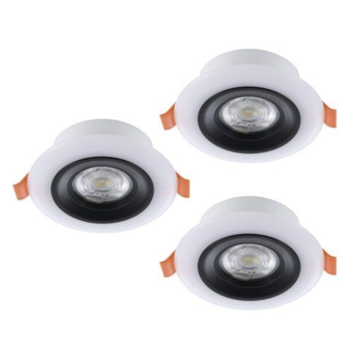 EGLO, 901118, CALONGE RGB, recessed lamp, 2700 K 6500 K, LED, 3X3.8W, Dimmable, IP20, IP44