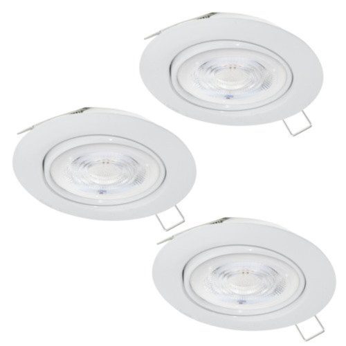 EGLO, 901756, FAVAZZINA, recessed lamp, 2700 K, GU10, 3X4W, IP20