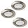 EGLO, 901757, FAVAZZINA, recessed lamp, 2700 K, GU10, 3X4W, IP20