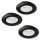EGLO, 901758, FAVAZZINA, recessed lamp, 2700 K, GU10, 3X4W, IP20, IP44, transparent