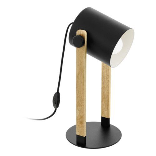 EGLO, 43519, HORNWOOD, table lamp, E27, 1X28W, IP20, brown