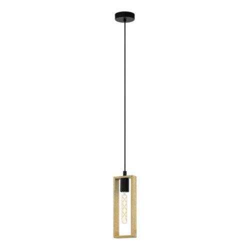 EGLO, 44051, LITTLETON, pendant, E27, 1X40W, IP20, brown