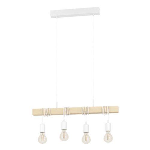 EGLO, 43704, TOWNSHEND, pendant, E27, 4X60W, IP20, brown