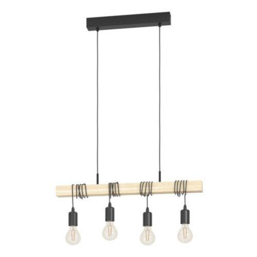 EGLO, 43512, TOWNSHEND, pendant, E27, 4X60W, IP20