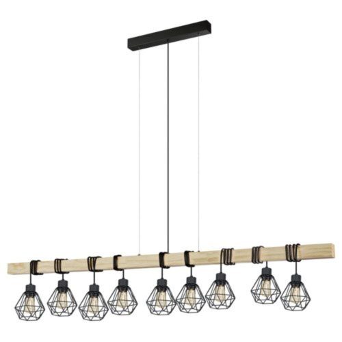 EGLO, 44077, TOWNSHEND 5, pendant, E27, 9X60W, IP20