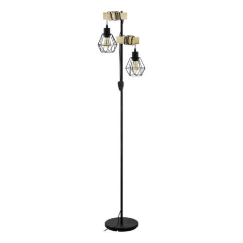 EGLO, 44081, TOWNSHEND 5, floor lamp, E27, 2X60W, IP20