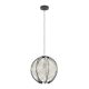 EGLO, 44005, WAVERTON, pendant lamp, E27, 1X40W, IP20, white, black