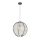 EGLO, 44006, WAVERTON, pendant, E27, 1X40W, IP20, white, black