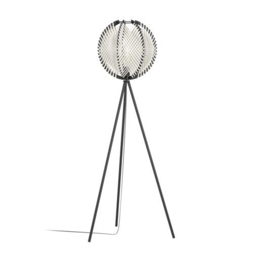 EGLO, 44009, WAVERTON, floor lamp, E27, 1X40W, IP20, white, black