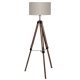 EGLO, 44115, LANTADA, floor lamp, E27, 1X60W, IP20, top color (gray-brown)