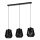 EGLO, 44106, PERSLEY, pendant, E27, 3X60W, IP20, black