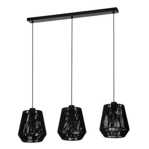 EGLO, 44106, PERSLEY, pendant, E27, 3X60W, IP20, black