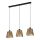 EGLO, 44073, LAVISTER, pendant, E27, 3X60W, IP20, natural
