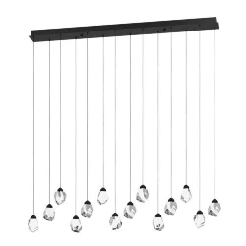 EGLO, 390414, SINDICAT, pendant, 3000 K, LED, 14X3W, Dimmable, IP20, transparent
