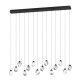 EGLO, 390414, SINDICAT, pendant, 3000 K, LED, 14X3W, Dimmable, IP20, transparent