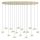 EGLO, 390399, PARATEBUENO 2, pendant, 3000 K, LED, 17X3W, Dimmable, IP20