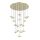 EGLO, 390398, PARATEBUENO 2, pendant, 3000 K, LED, 17X3W, Dimmable, IP20