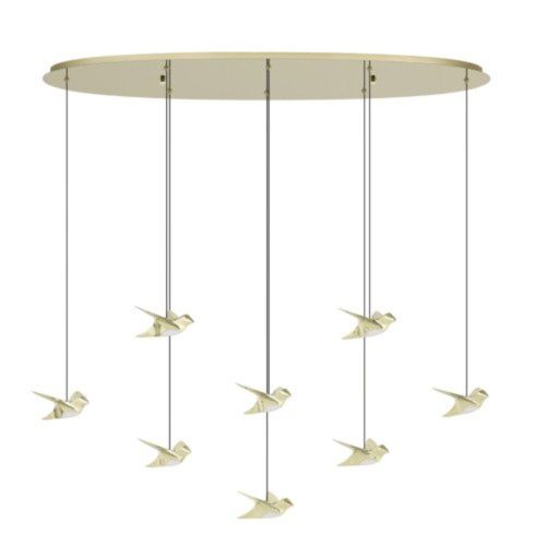EGLO, 390397, PARATEBUENO 2, pendant, 3000 K, LED, 8X4.2W, Dimmable, IP20