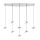 EGLO , 390401 , PARATEBUENO 1 , pendant , 3000 K , LED , 8X4.2W , Dimmable , IP20